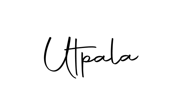This is the best signature style for the Utpala name. Also you like these signature font (Autography-DOLnW). Mix name signature. Utpala signature style 10 images and pictures png