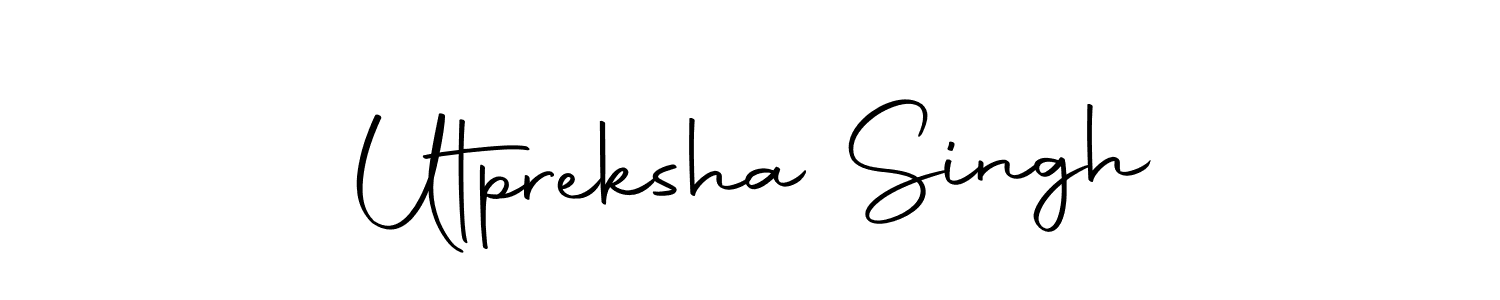 Make a beautiful signature design for name Utpreksha Singh. Use this online signature maker to create a handwritten signature for free. Utpreksha Singh signature style 10 images and pictures png