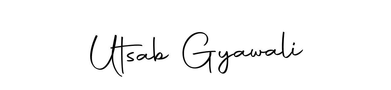 Here are the top 10 professional signature styles for the name Utsab Gyawali. These are the best autograph styles you can use for your name. Utsab Gyawali signature style 10 images and pictures png