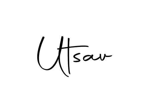 The best way (Autography-DOLnW) to make a short signature is to pick only two or three words in your name. The name Utsav include a total of six letters. For converting this name. Utsav signature style 10 images and pictures png