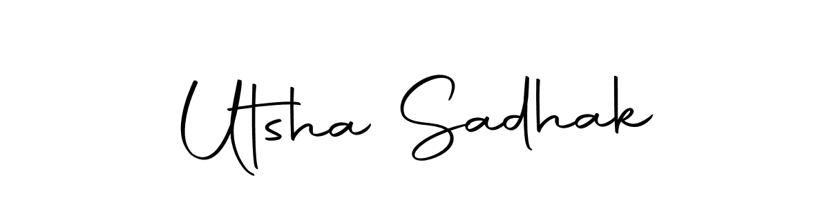 Best and Professional Signature Style for Utsha Sadhak. Autography-DOLnW Best Signature Style Collection. Utsha Sadhak signature style 10 images and pictures png