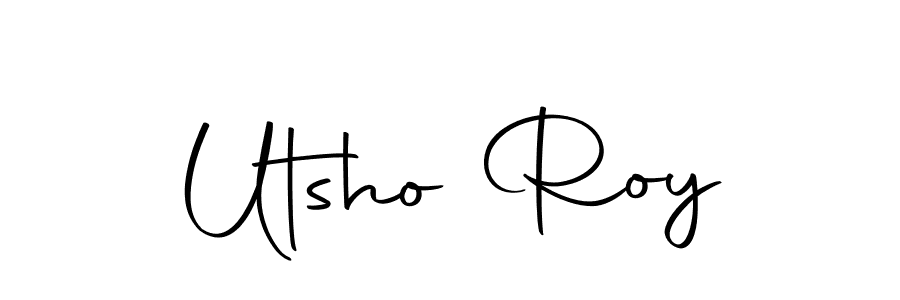 Also we have Utsho Roy name is the best signature style. Create professional handwritten signature collection using Autography-DOLnW autograph style. Utsho Roy signature style 10 images and pictures png