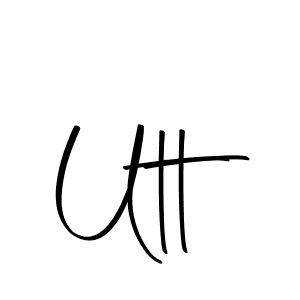 The best way (Autography-DOLnW) to make a short signature is to pick only two or three words in your name. The name Utt include a total of six letters. For converting this name. Utt signature style 10 images and pictures png