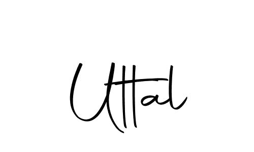 How to make Uttal name signature. Use Autography-DOLnW style for creating short signs online. This is the latest handwritten sign. Uttal signature style 10 images and pictures png
