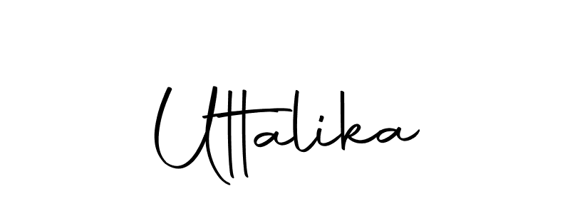 if you are searching for the best signature style for your name Uttalika. so please give up your signature search. here we have designed multiple signature styles  using Autography-DOLnW. Uttalika signature style 10 images and pictures png