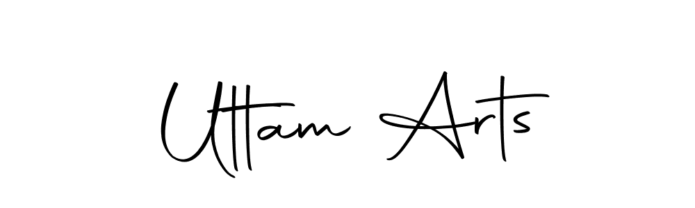 Design your own signature with our free online signature maker. With this signature software, you can create a handwritten (Autography-DOLnW) signature for name Uttam Arts. Uttam Arts signature style 10 images and pictures png