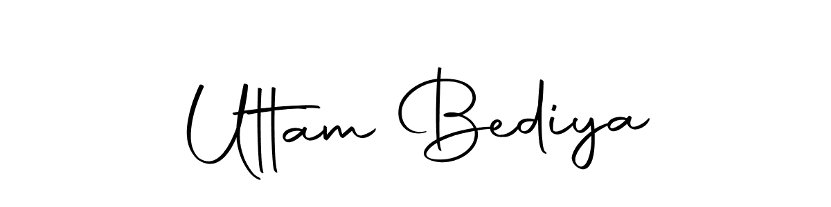 Autography-DOLnW is a professional signature style that is perfect for those who want to add a touch of class to their signature. It is also a great choice for those who want to make their signature more unique. Get Uttam Bediya name to fancy signature for free. Uttam Bediya signature style 10 images and pictures png