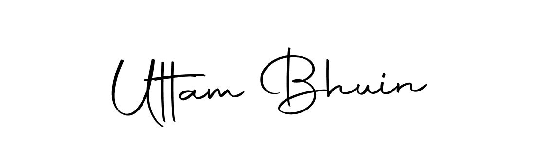 Autography-DOLnW is a professional signature style that is perfect for those who want to add a touch of class to their signature. It is also a great choice for those who want to make their signature more unique. Get Uttam Bhuin name to fancy signature for free. Uttam Bhuin signature style 10 images and pictures png
