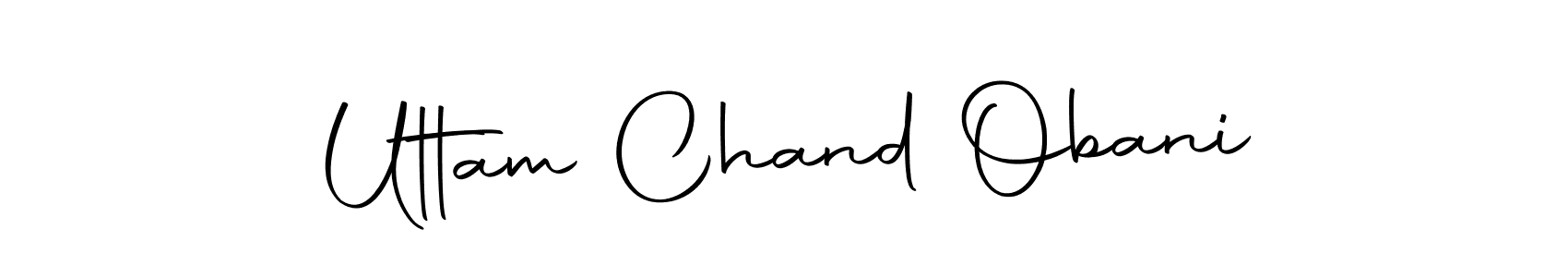 This is the best signature style for the Uttam Chand Obani name. Also you like these signature font (Autography-DOLnW). Mix name signature. Uttam Chand Obani signature style 10 images and pictures png