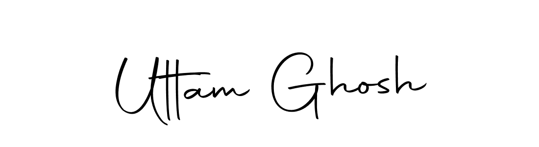 Uttam Ghosh stylish signature style. Best Handwritten Sign (Autography-DOLnW) for my name. Handwritten Signature Collection Ideas for my name Uttam Ghosh. Uttam Ghosh signature style 10 images and pictures png