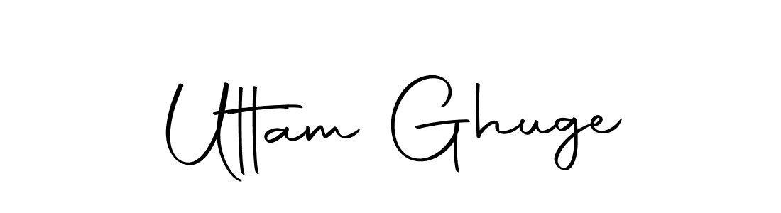 Use a signature maker to create a handwritten signature online. With this signature software, you can design (Autography-DOLnW) your own signature for name Uttam Ghuge. Uttam Ghuge signature style 10 images and pictures png