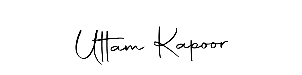 Similarly Autography-DOLnW is the best handwritten signature design. Signature creator online .You can use it as an online autograph creator for name Uttam Kapoor. Uttam Kapoor signature style 10 images and pictures png