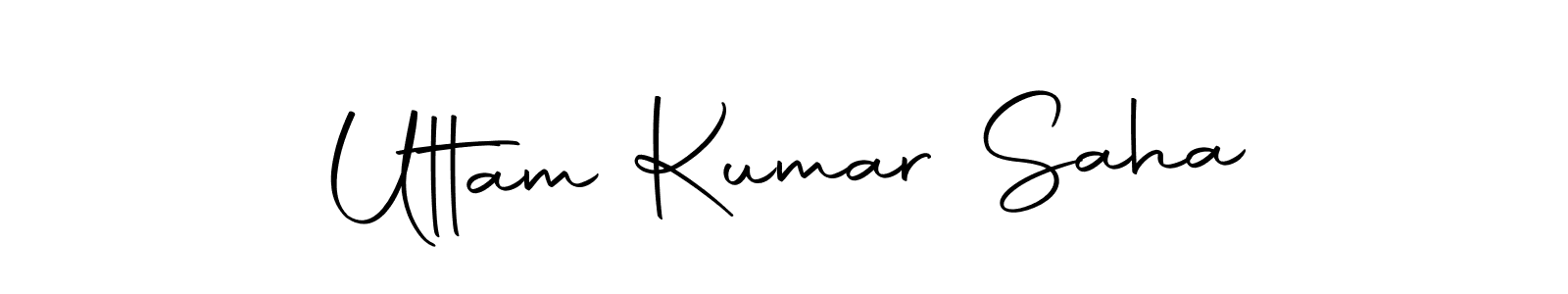 Make a beautiful signature design for name Uttam Kumar Saha. Use this online signature maker to create a handwritten signature for free. Uttam Kumar Saha signature style 10 images and pictures png