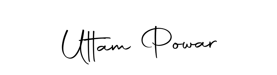 How to make Uttam Powar name signature. Use Autography-DOLnW style for creating short signs online. This is the latest handwritten sign. Uttam Powar signature style 10 images and pictures png
