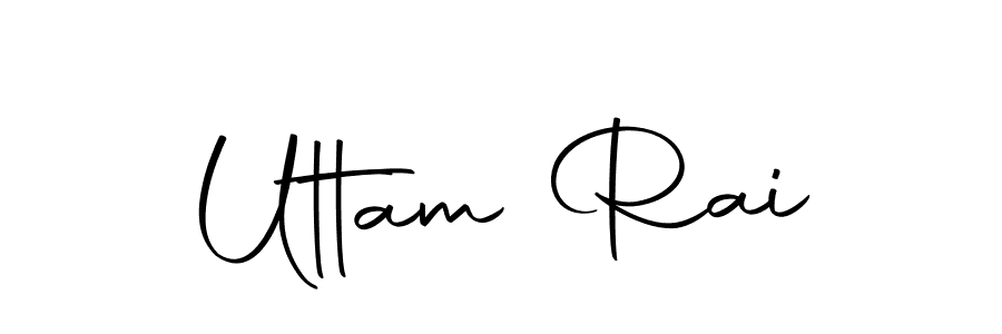 Use a signature maker to create a handwritten signature online. With this signature software, you can design (Autography-DOLnW) your own signature for name Uttam Rai. Uttam Rai signature style 10 images and pictures png