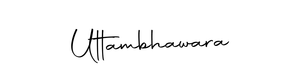 Create a beautiful signature design for name Uttambhawara. With this signature (Autography-DOLnW) fonts, you can make a handwritten signature for free. Uttambhawara signature style 10 images and pictures png