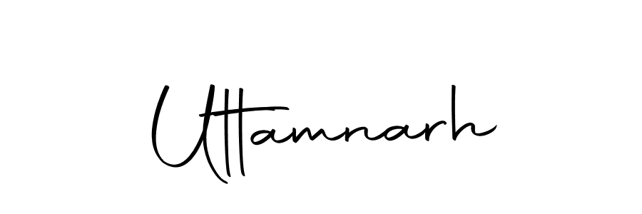 How to make Uttamnarh name signature. Use Autography-DOLnW style for creating short signs online. This is the latest handwritten sign. Uttamnarh signature style 10 images and pictures png