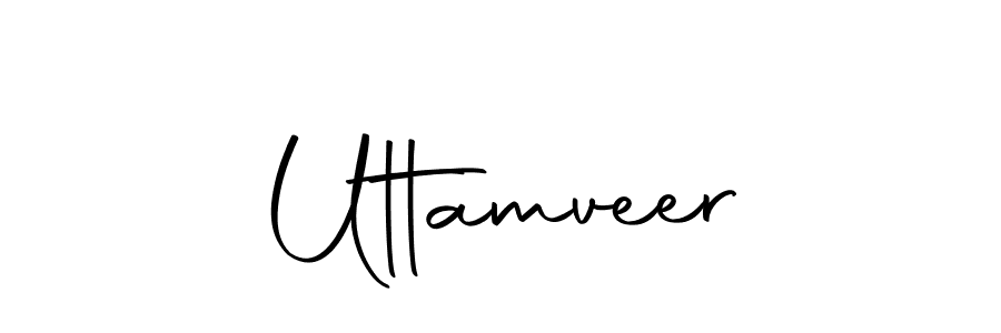 Make a beautiful signature design for name Uttamveer. Use this online signature maker to create a handwritten signature for free. Uttamveer signature style 10 images and pictures png