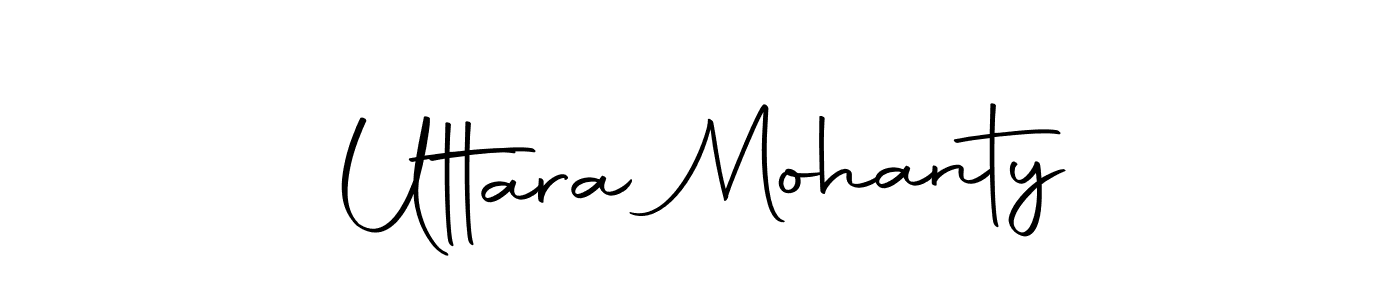 How to make Uttara Mohanty name signature. Use Autography-DOLnW style for creating short signs online. This is the latest handwritten sign. Uttara Mohanty signature style 10 images and pictures png