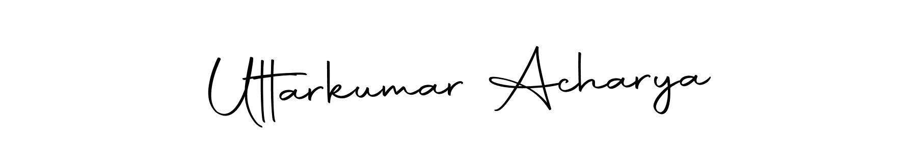 How to make Uttarkumar Acharya signature? Autography-DOLnW is a professional autograph style. Create handwritten signature for Uttarkumar Acharya name. Uttarkumar Acharya signature style 10 images and pictures png