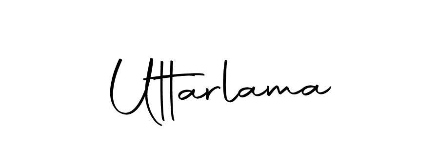 Make a beautiful signature design for name Uttarlama. Use this online signature maker to create a handwritten signature for free. Uttarlama signature style 10 images and pictures png