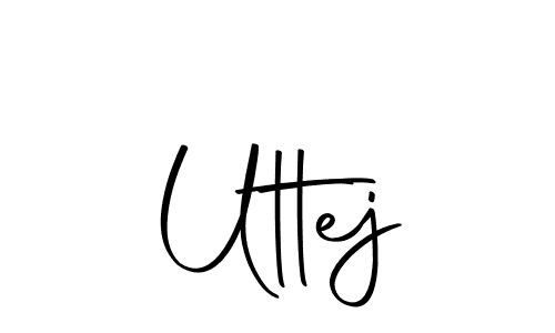 Make a beautiful signature design for name Uttej. Use this online signature maker to create a handwritten signature for free. Uttej signature style 10 images and pictures png