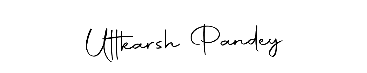 This is the best signature style for the Uttkarsh Pandey name. Also you like these signature font (Autography-DOLnW). Mix name signature. Uttkarsh Pandey signature style 10 images and pictures png