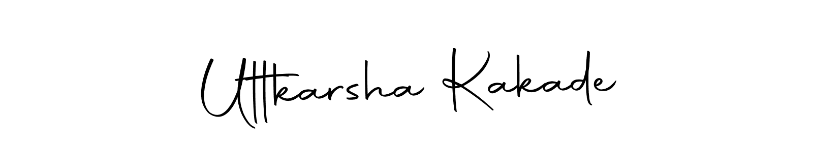 How to make Uttkarsha Kakade signature? Autography-DOLnW is a professional autograph style. Create handwritten signature for Uttkarsha Kakade name. Uttkarsha Kakade signature style 10 images and pictures png