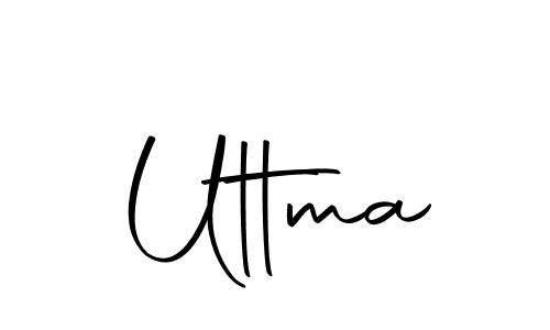 This is the best signature style for the Uttma name. Also you like these signature font (Autography-DOLnW). Mix name signature. Uttma signature style 10 images and pictures png