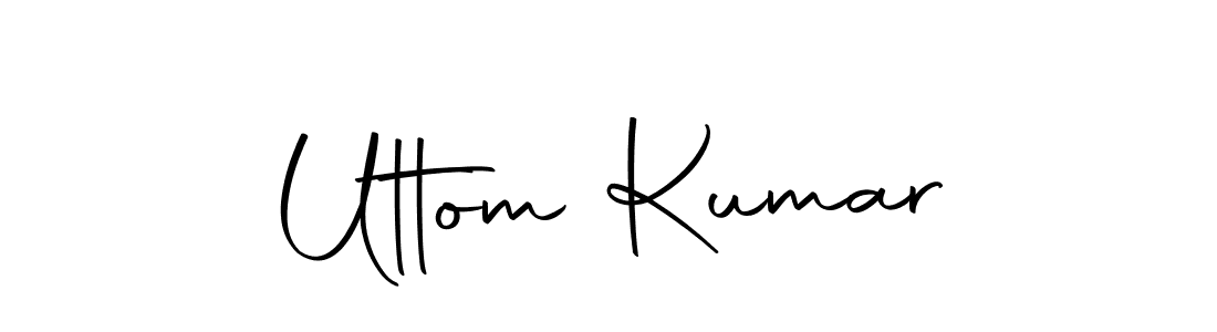 Use a signature maker to create a handwritten signature online. With this signature software, you can design (Autography-DOLnW) your own signature for name Uttom Kumar. Uttom Kumar signature style 10 images and pictures png