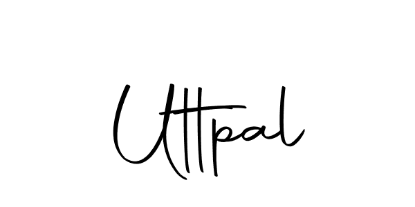 Design your own signature with our free online signature maker. With this signature software, you can create a handwritten (Autography-DOLnW) signature for name Uttpal. Uttpal signature style 10 images and pictures png