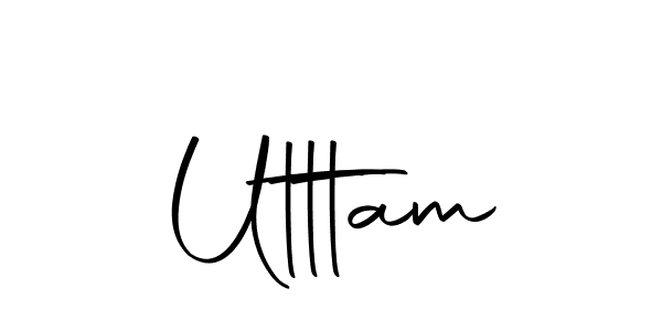 The best way (Autography-DOLnW) to make a short signature is to pick only two or three words in your name. The name Utttam include a total of six letters. For converting this name. Utttam signature style 10 images and pictures png