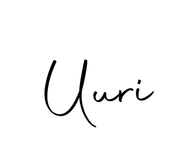 You should practise on your own different ways (Autography-DOLnW) to write your name (Uuri) in signature. don't let someone else do it for you. Uuri signature style 10 images and pictures png