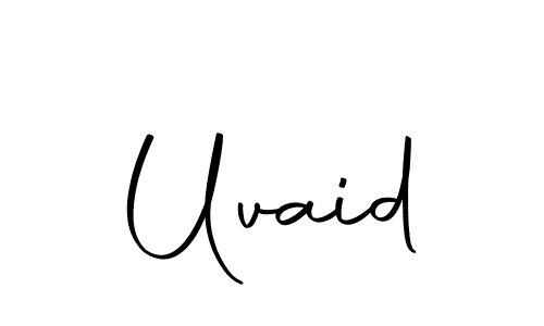 Make a beautiful signature design for name Uvaid. With this signature (Autography-DOLnW) style, you can create a handwritten signature for free. Uvaid signature style 10 images and pictures png