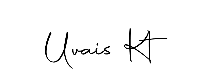 Use a signature maker to create a handwritten signature online. With this signature software, you can design (Autography-DOLnW) your own signature for name Uvais Kt. Uvais Kt signature style 10 images and pictures png