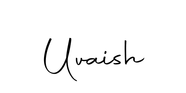 You should practise on your own different ways (Autography-DOLnW) to write your name (Uvaish) in signature. don't let someone else do it for you. Uvaish signature style 10 images and pictures png