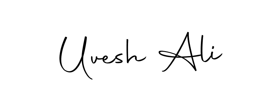 Make a beautiful signature design for name Uvesh Ali. Use this online signature maker to create a handwritten signature for free. Uvesh Ali signature style 10 images and pictures png