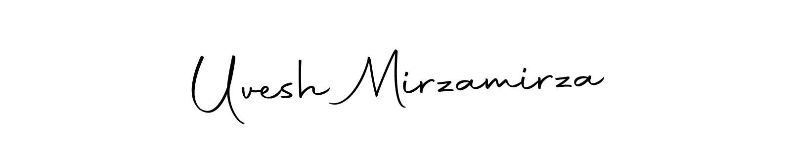 You can use this online signature creator to create a handwritten signature for the name Uvesh Mirzamirza. This is the best online autograph maker. Uvesh Mirzamirza signature style 10 images and pictures png