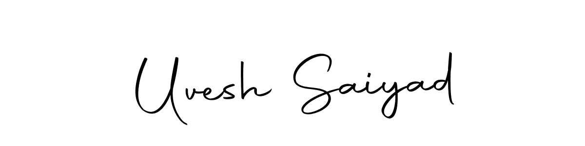 Here are the top 10 professional signature styles for the name Uvesh Saiyad. These are the best autograph styles you can use for your name. Uvesh Saiyad signature style 10 images and pictures png