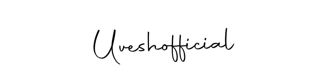 Also we have Uveshofficial name is the best signature style. Create professional handwritten signature collection using Autography-DOLnW autograph style. Uveshofficial signature style 10 images and pictures png