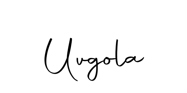 Use a signature maker to create a handwritten signature online. With this signature software, you can design (Autography-DOLnW) your own signature for name Uvgola. Uvgola signature style 10 images and pictures png