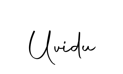 Here are the top 10 professional signature styles for the name Uvidu. These are the best autograph styles you can use for your name. Uvidu signature style 10 images and pictures png