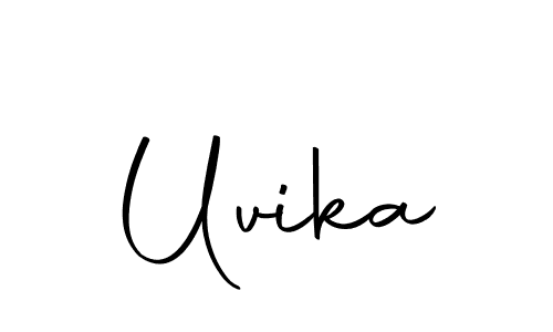 Autography-DOLnW is a professional signature style that is perfect for those who want to add a touch of class to their signature. It is also a great choice for those who want to make their signature more unique. Get Uvika name to fancy signature for free. Uvika signature style 10 images and pictures png