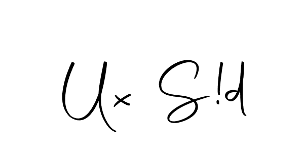 Make a beautiful signature design for name Ux S!d. Use this online signature maker to create a handwritten signature for free. Ux S!d signature style 10 images and pictures png