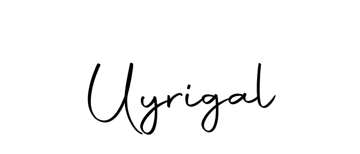 Make a beautiful signature design for name Uyrigal. With this signature (Autography-DOLnW) style, you can create a handwritten signature for free. Uyrigal signature style 10 images and pictures png