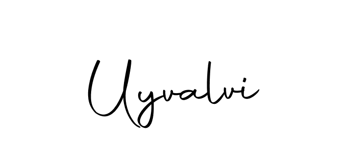 Autography-DOLnW is a professional signature style that is perfect for those who want to add a touch of class to their signature. It is also a great choice for those who want to make their signature more unique. Get Uyvalvi name to fancy signature for free. Uyvalvi signature style 10 images and pictures png