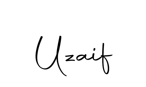 Make a beautiful signature design for name Uzaif. Use this online signature maker to create a handwritten signature for free. Uzaif signature style 10 images and pictures png