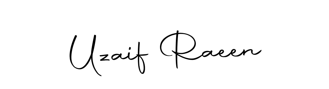 Make a beautiful signature design for name Uzaif Raeen. With this signature (Autography-DOLnW) style, you can create a handwritten signature for free. Uzaif Raeen signature style 10 images and pictures png