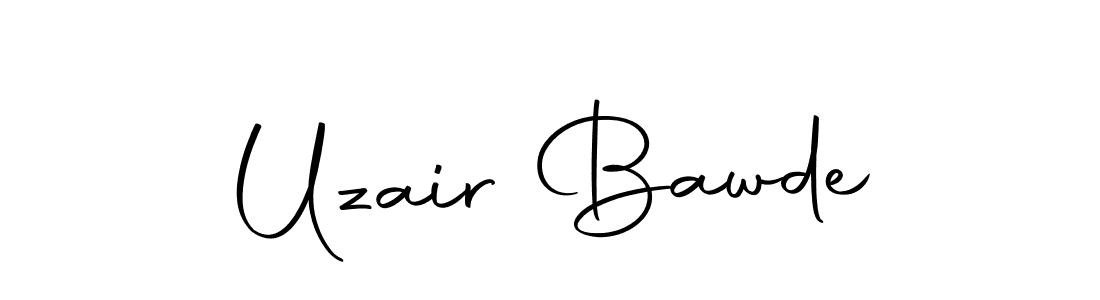 You should practise on your own different ways (Autography-DOLnW) to write your name (Uzair Bawde) in signature. don't let someone else do it for you. Uzair Bawde signature style 10 images and pictures png