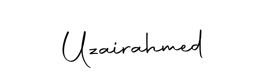 Make a beautiful signature design for name Uzairahmed. With this signature (Autography-DOLnW) style, you can create a handwritten signature for free. Uzairahmed signature style 10 images and pictures png